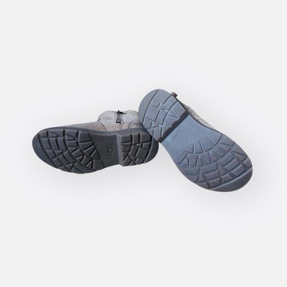 UGG Lynde Fleece Toddler Boots - Size 12T Color: Chestnut Brown - Picture 4 of 5